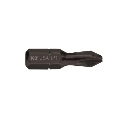 #1 Phillips Insert Power Driver 1-Inch, 5-Pack, Designed and constructed to withstand impact drills
