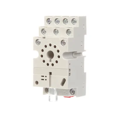 RELAY SOCKET, 11-PIN OCTAL, TOUCHSAFE