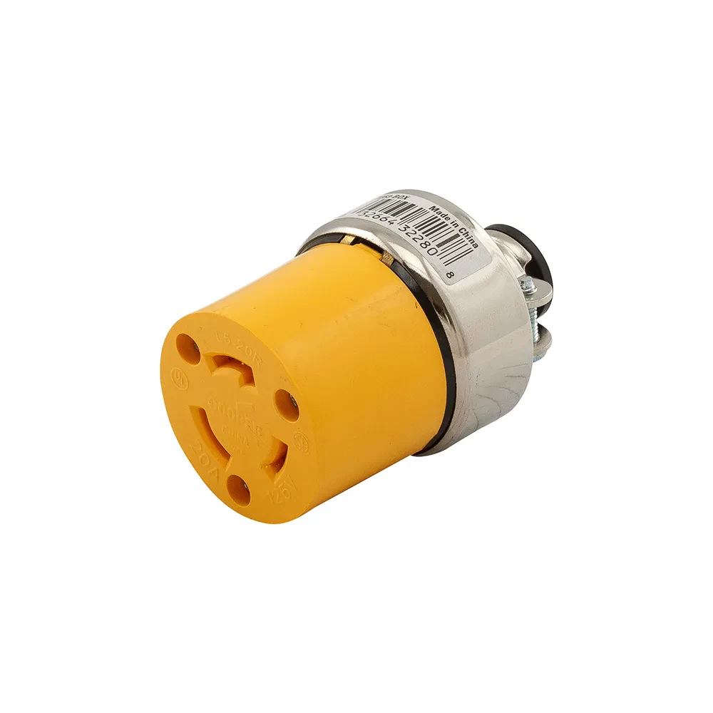 Conn 20A 125V 2P3W Lkg Vinyl/Armored YL 4322808