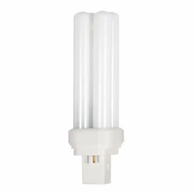 Compact Fluorescent Double Twin 2 Pin Lamp, Designation: FDL28LE/D/PLC 15mm, 28 WTT, T5 Shape, GX32d-3 GX32d-3 Base, 10000 HR, Lumens: 1600 LM Initial, 2800 DEG K Color Temperature...