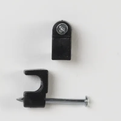 PECO FASTENERS 1/4 CO-AXIAL STAPLE - BLACK 100 PER JAR