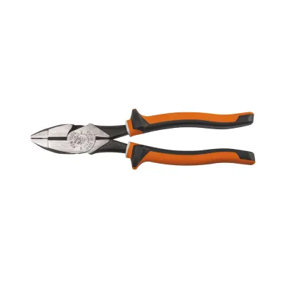 Insulated Pliers, Slim Handle Side Cutters, 8-Inch, 1000 V Rated for safety on the job. VDE Certified with unique three-part insulation with white underlayer provides warning sign...