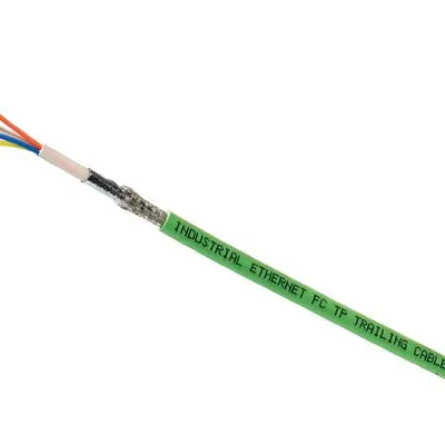 IE FC TP ROBUST FLEXIBLE CABLE GP 2X2 (PROFINET TYPE B), TPE OUTER SHEATH, WITHFLEXIBLE WIRES, FOR CONNECT. TO FC RJ45 PLUG A. FC OUTLET RJ45, 4-WIRE, SHIELDED, CAT 5, SOLD BY THE...