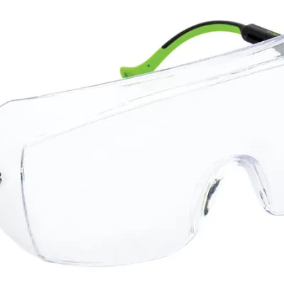 8 styles of ANSI compliant eyewear to meet the varied needs and tastes of the trade professional.     Overwrap-style to fit overprescription glasses or for visitors.