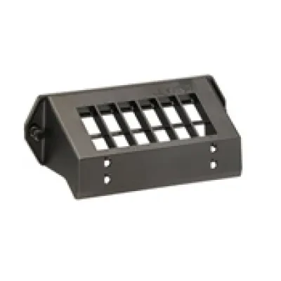12-Port, QuickPort Mounting Bracket, Accepts 12 QuickPort Connectors