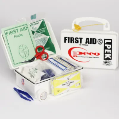 PECO FASTENERS 10 PERSON FIRST AID KIT SOLD PER KIT