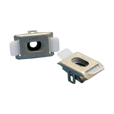 nVent CADDY Slick Nut, Polyamide, Spring Steel, 1/4" Hole, Threaded