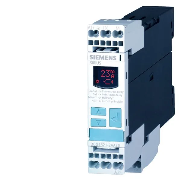 Digital monitoring relay current monitoring, 22.5mm from 0.05 to 10a AC/DC overshoot and undershoot AC/DC 24 to 240V DC and AC 50 to 60 HZ startup and interf. peak delay 0.1 to 20s...