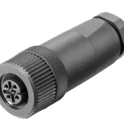 WITH MOUNTING INSTR., 3 PCS 4-POLE, A-CODED, FOR 24V DC VOLTAGE SUPPLY, SCALANCE W-700/X208PRO CONN. SOCKET FOR CONNECTION OF POWER M12 CABLE CONNECTOR PRO