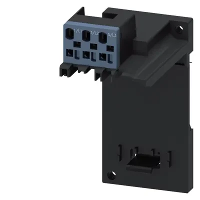 Stand-alone installation support for 3RU21/3RB30/3RB31 sz s00, stand-alone installation main circuit spring terminal aux. circuit --