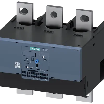 Overload relay 160...630 a for motor protection size s10/s12, class 10 mount. onto cont./ stand-alone main circuit bar connection aux. circuit springload. term. manual-automatic-re...
