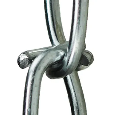Double Loop Jack Chain, #3 Size, 100 ft. length, 0.080 in. diameter, Steel material, Zinc Plated Finish, 90 lb. working load limit