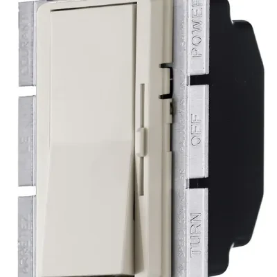Hubbell Wiring Device Kellems, Switches and Lighting Controls, SpeedControl, Rocker, 5A 120V AC, Light Almond