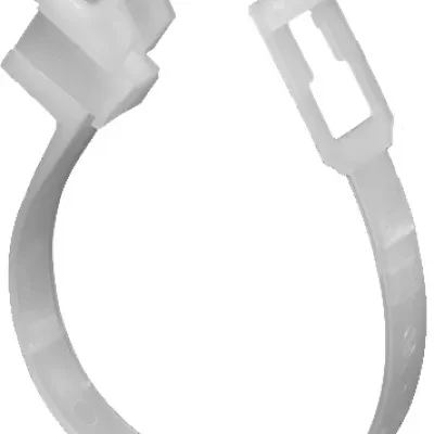 Arlington's The Loop. Hanger for communications cable, fiver optic cable and any low voltage cable. Versatile mounting, rotates to any angle. Can be stacked perpendicular or parall...