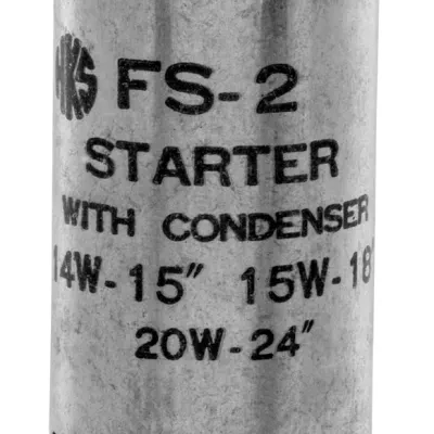 Lampholders, Fluorescent Starter, 14-15-20W