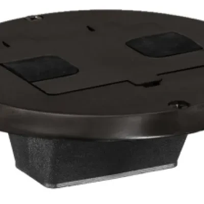 Hubbell Wiring Device Kellems, Floor and Wall Boxes, Residential FloorBox, Flange and Door, Brown