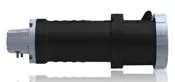 100 Amp, 600 Volt 3-Phase, IEC 309-1 & 309-2, 3P, 4W, North American Pin & Sleeve Connector, Industrial Grade, IP67, Watertight, - Black