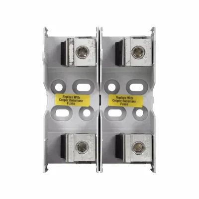 Eaton Bussmann series JM modular fuse block, 600V, 110-200A, Knife Blade End X Knife Blade End, Two-pole