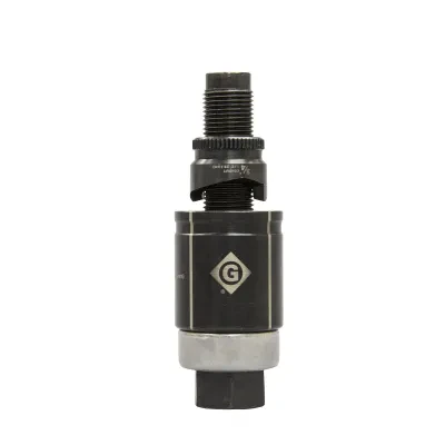 Unique punch profile splits slugs allowing for easy slug removal.  Knurled edge for better grip.  Laser markings for quick part identification.  Alignment markings for improved acc...
