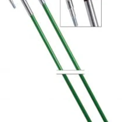 Highly visible green color rods can be easily threaded together and seen when working above ceilings, down walls, or under raised floors.  1/4 IN (6.4 mm) diameter fiberglass adds...