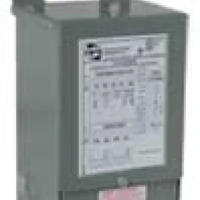 600V Class Commercial Potted Single Phase Distribution Transformer, 240x480 PV, 120/240 SV, 10 kVA