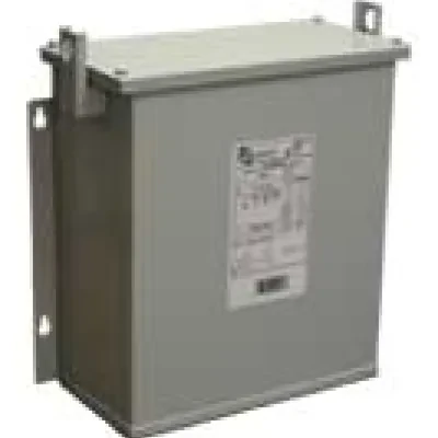 600V Class Commercial Potted Three Phase Distribution Transformer, 480 PV, 240D SV, 6 kVA