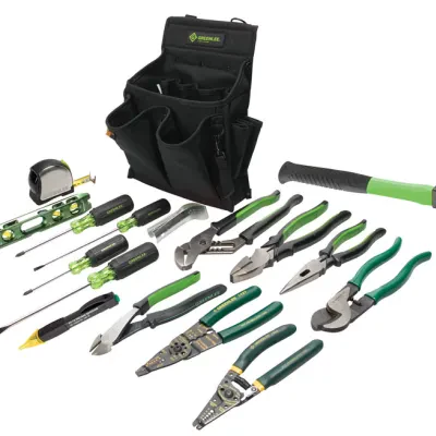 Perfect kit for the Journeyman Electrician.  Kit Includes:  Non-Contact Voltage Detector, Cordura Caddy Bag, Torpedo Level, 18 oz Electricians Hammer, 25' Rule with Power Return, S...