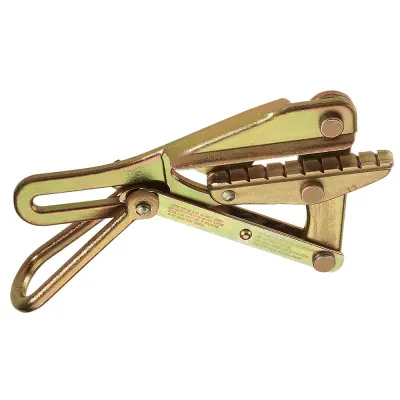 Grip for Weatherproof Wire 0.40-Inch Capacity, Round inside jaw contour for weatherproof coated wire