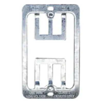 Wallplate Mounting Bracket, 1 Gang