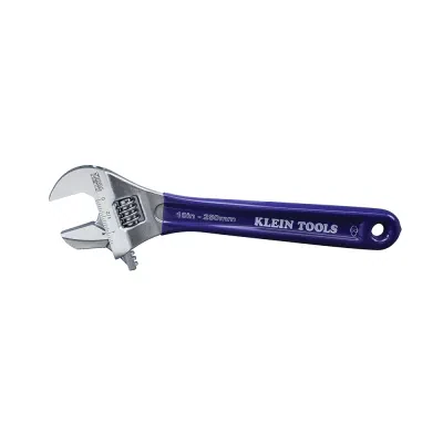 Reversible Jaw/Adjustable Pipe Wrench, 10-Inch, Versatile 2-in-1 tool converts from adjustable wrench to pipe wrench by reversing the removable jaw