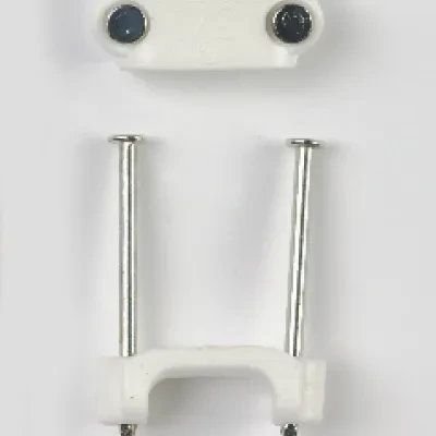 PECO FASTENERS 3/4 PLASTIC INSULATED STAPL 100 PER JAR