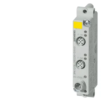 Asisafe compact module k20f, IP67, digital, 2f-di, 2 x safe input cat. 1/2 or 1x safe input cat. 3/4 2 x m12 socket
