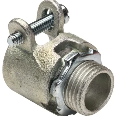 2-1/2" Straight Squeeze Type BX-Flex Connector