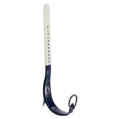 Pole Climbers 1-1/2-Inch Gaffs 15-Inch Length, Secure sleeve and leg iron connection. Two slotted hex-head bolts with lock washers and barrel-type nuts join the steel sleeve and le...