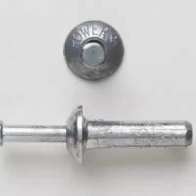 PECO FASTENERS 1/4 X 1 1/4 ZAMAC HAMMER DR 100 PER JAR