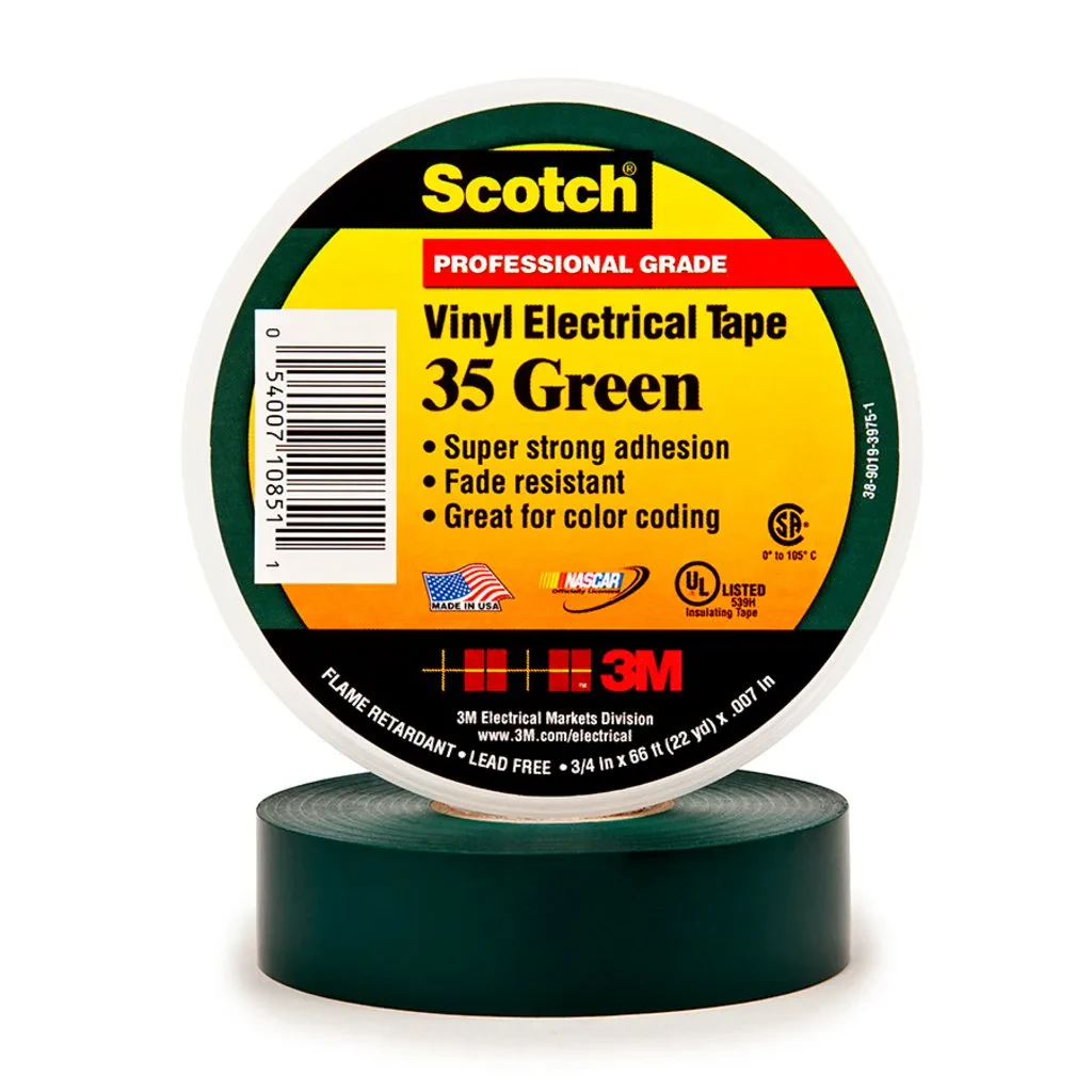 3M 35-3/4X66FT-GN Color Coding Tape product image