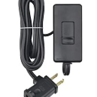 Tabletop Slide Control Lamp Dimmer, 300-Watt, Black