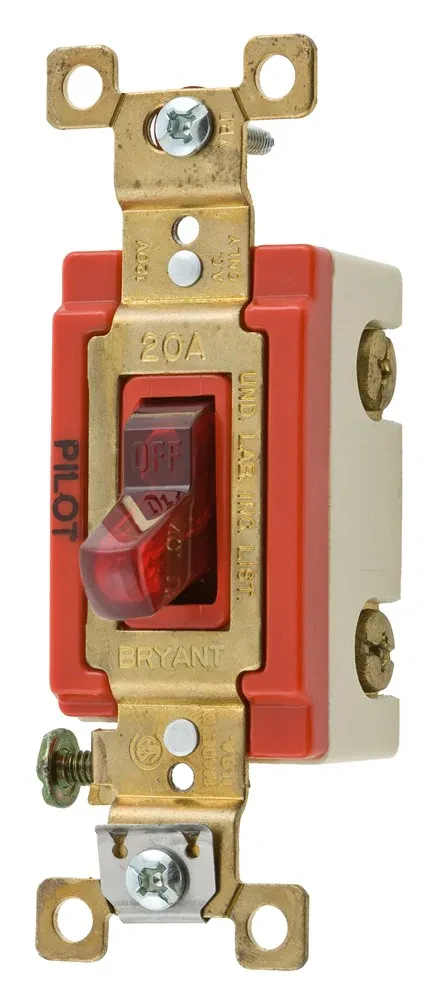 Bryant Electric 4903PLR277 Toggle Switch product image