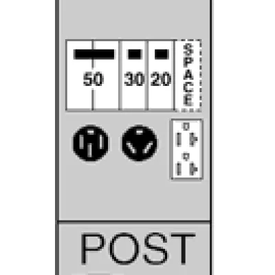 Midwest Electric’s metallic RV units are manufactured using 16-gauge, galvanized zinc-coated steel and NEMA 3R construction, which resists corrosion and fading and provides lasting...