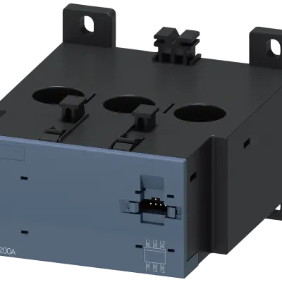 Current transformer 20...200 a for 3RB22/23 size s6 mount. onto cont./ stand-alone main circuit through transf. aux. circuit --