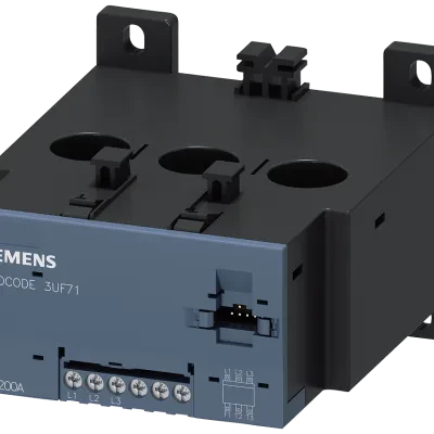 Current/voltage meas. module v2 set current 20...200a voltage detection up to 690v overall width 120mm straight-through ct