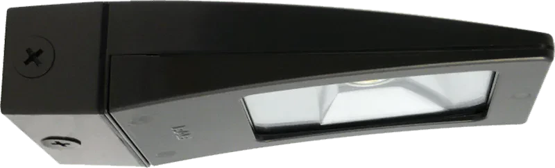Lpack LED Wallpack 13W, 5000k, Junction Box 120V Swivel Photocell, Bronze