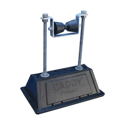 nVent CADDY Pyramid RL Adjustable Roller Support, 3" Max Pipe, 6"�12"