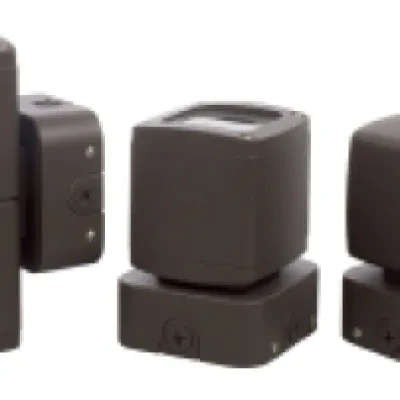 Square Light 1A, 13 watts,120 277V, 4000K, pendant mounted, bronze painted finish