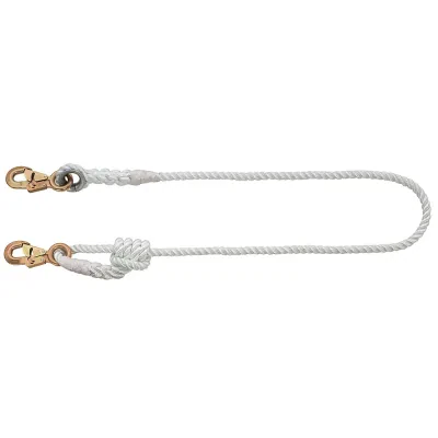 Nylon-Webbing Lanyard Adjustable 4 to 6-Foot, Convenient adjustable length
