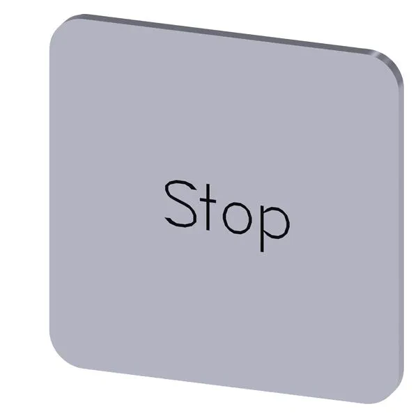 Siemens Industry, Inc. 3SU19000AF810DS0 Self Adhesive Labels product image
