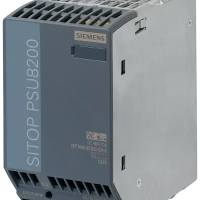 SITOP PSU8200 48V/10A STABILIZED POWER SUPPLY INPUT 3 400-500 V AC OUTPUT 48 V/10 A DC