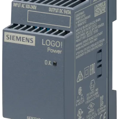 LOGO!POWER 5 V / 3 A stabilized power supply input 100-240 V AC output 5 V / 3 A DC
