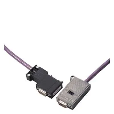 5 M RESISTORS 9-POLE, SWITCHABLE TERMINATING CABLE WITH 2 SUB-D-CONNECTORS F. PROFIBUS, PREASSEMBLED SIMATIC NET, CONN. CABLE 830-2