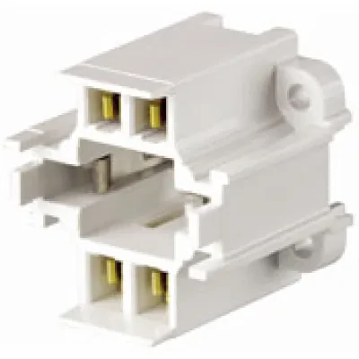 26W 32W 42W 4-Pin, 10mm Compact Fluorescent Lampholder, White